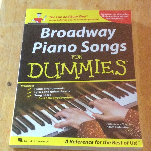 Broadway Piano Songs For Dummies - Picture 1 of 8